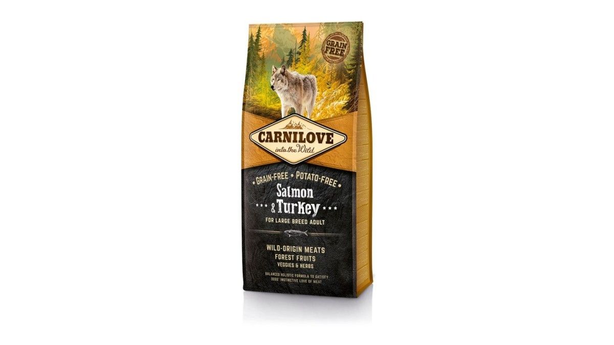 Carnilove - Salmon Turkey Adult Large Breed Hondenvoer