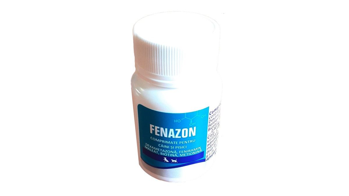 Fenazon, 20 comprimate: 9,63 lei - PetMart PetShop