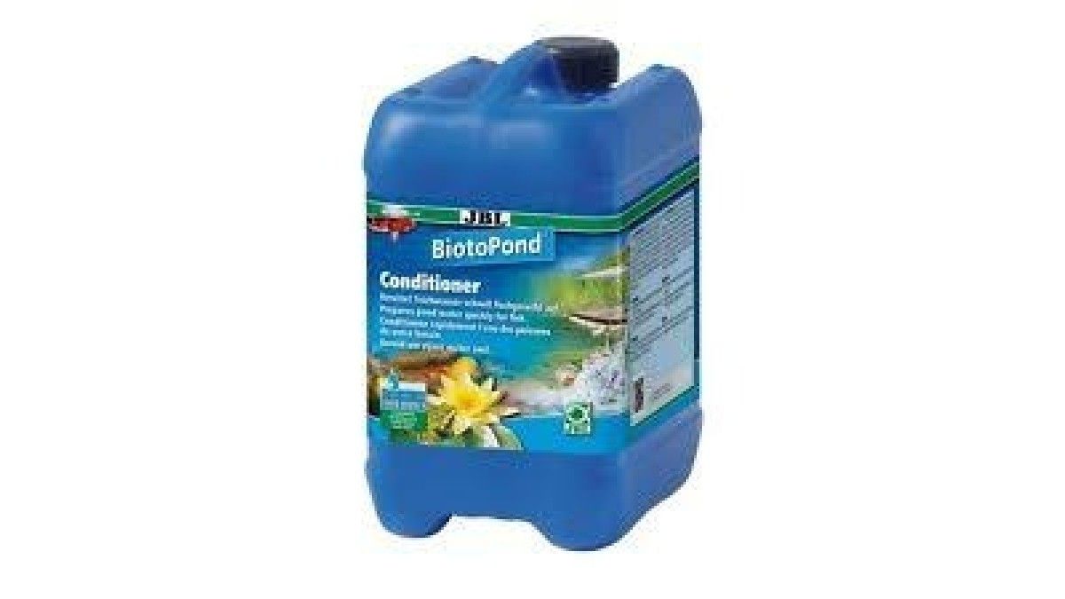 Conditionneur D'Eau JBL BiotoPond 250ml - Pour Bassin, Protection Poissons, Plantes, Élimination Chlore Et Métaux Lourds