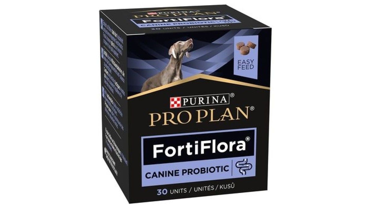 Purina Pro Plan FortiFlora Canine Probiotic, 30 tablete masticabile ...