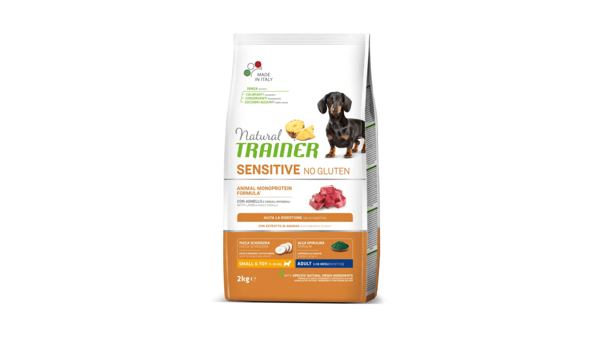 Cibo Per Gatti Sensitive No Gluten Con Anatra - 1.5kg, Trainer