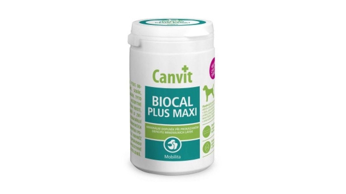 Canvit Biocal Plus Maxi for Dogs, 230 g: 40,54 lei - PetMart PetShop