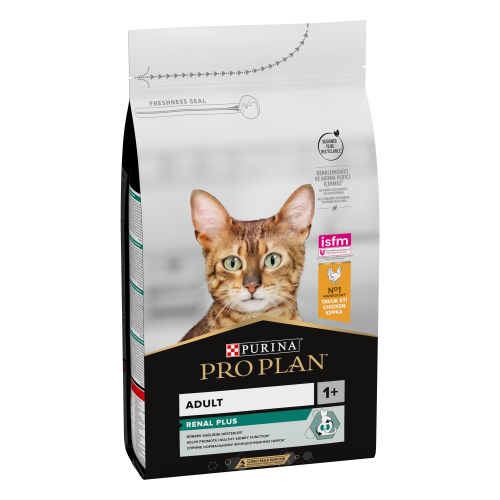 ​PURINA PRO PLAN ADULT Renal Plus, Pui, 1.5 kg