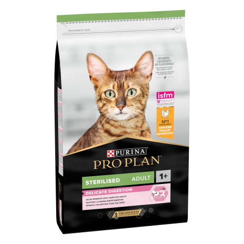 ​PURINA PRO PLAN STERILISED Delicate Digestion, Pui, 10 kg