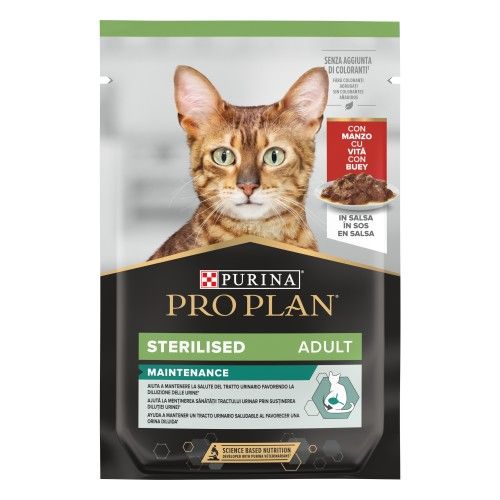 PURINA PRO PLAN STERILISED NUTRISAVOUR, Vita, 85 g