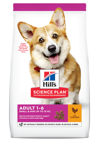 Hrana uscata caini, Hill's Science Plan Canine Adult Small and Mini Chicken, 6 kg