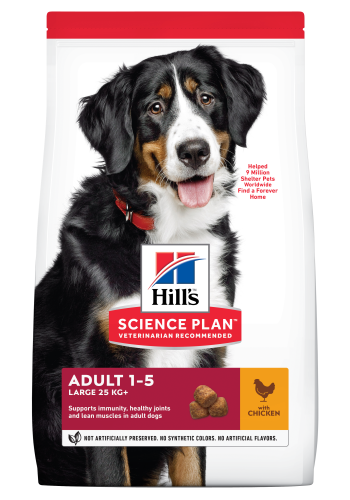 Hrana uscata caini, Hill's Science Plan Canine Adult Large Breed Chicken, 14 kg