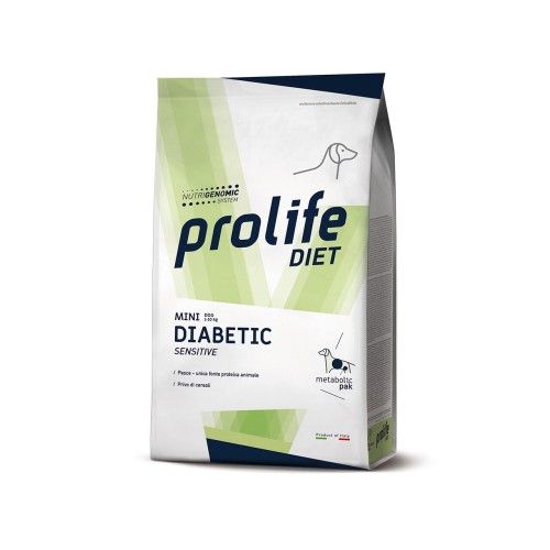 Dieta veterinara caini, Prolife Vet Diabetic Sensitive Mini, 5 kg