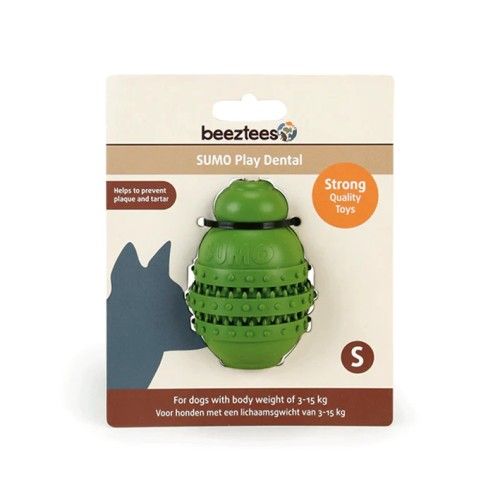 Jucarie caini Beeztees Sumo Dental S Verde