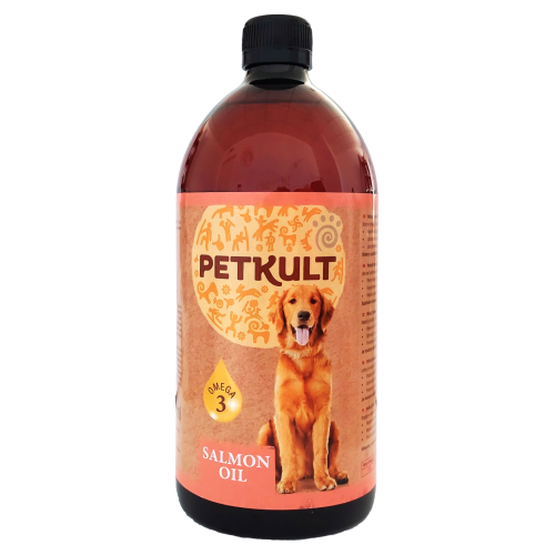 Ulei de somon pentru caini Petkult, 1 L