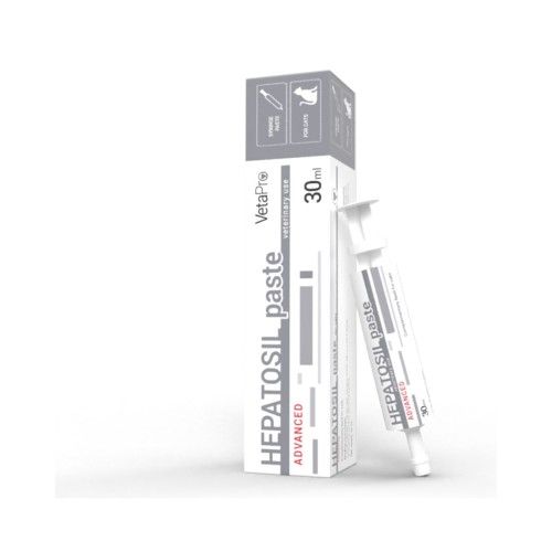 Vetapro Hepatosil Advanced Paste Seringa Suport Hepatic Pisici, 30 ml