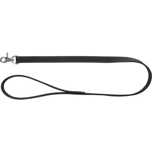 Trixie Lesa din Piele, M-L: 1 m/ 20 mm, Negru, 18980