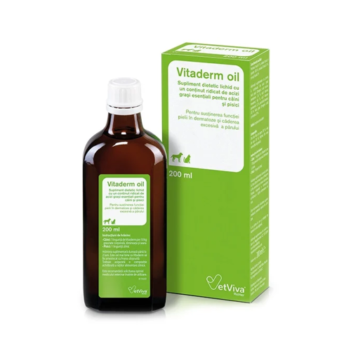 Vitaderm Solutie Orala, 200 ml