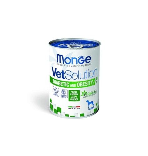 Dieta veterinara caini, Monge VetSolution Diabetic & Obesity, 400 g