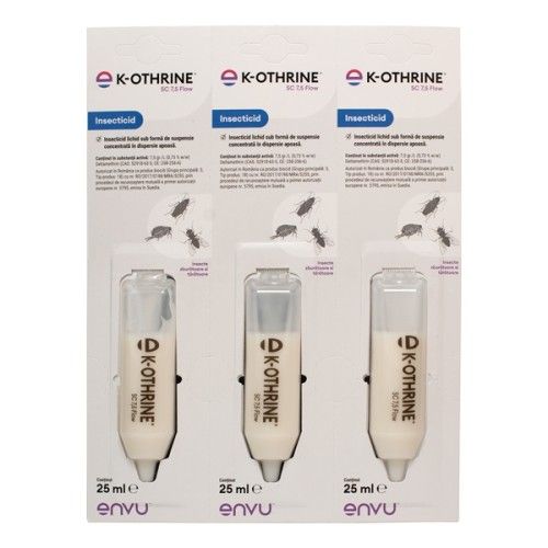 K-Othrine SC 7.5 Flow, 3 x 25 ml