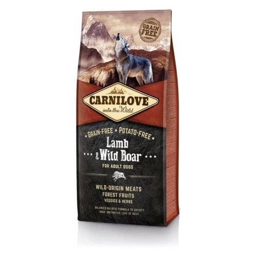 Carnilove Lamb and Wild Boar, 12 kg