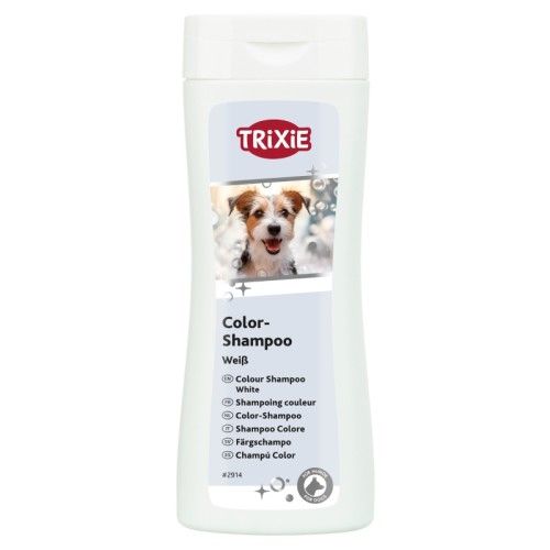 Sampon Caini Color cu Blana Alba, Trixie, 250 ml