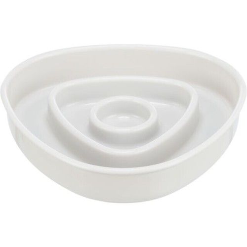 Trixie, castron plastic pentru hranire lenta, 0.35 L/ 15x15 cm