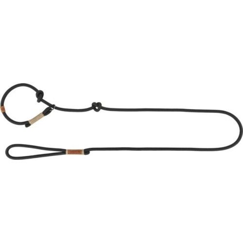 Trixie Lesa si Zgarda Strangulanta Be Nordic, S-M: 1.7 m/ 8 mm, Negru/ Nisipiu 17245