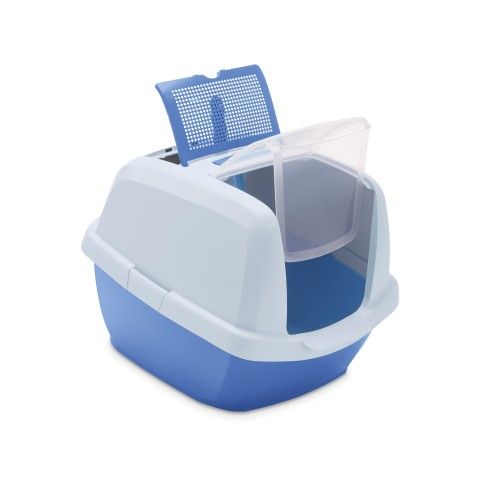 Litiera pisici, Maddy Junior Blue, 60.5 x 41 x 45.5 cm