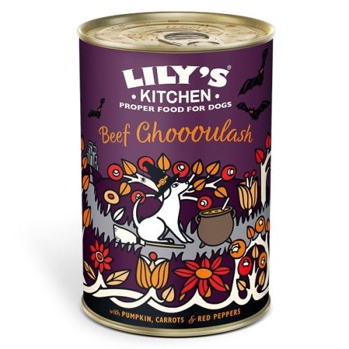 Lily's Kitchen Halloween Beef Ghoooulash Tin, 400 g