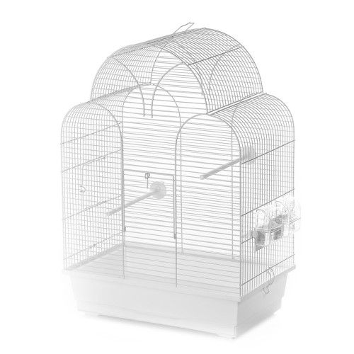 Colivie Sonia, 45x28x63 cm, Alb, 493/135