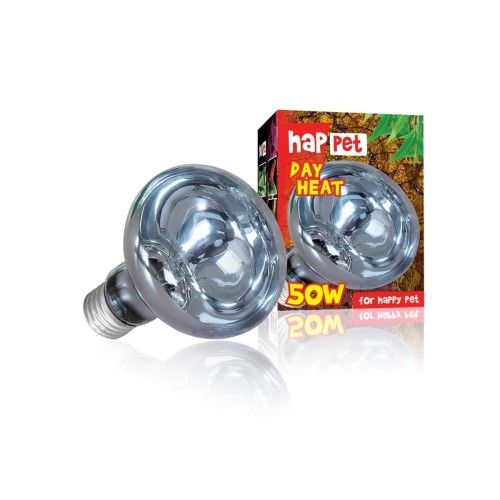 Happet, Bec de Incalzire pentru Terariu, cu Lumina de Zi, 50W