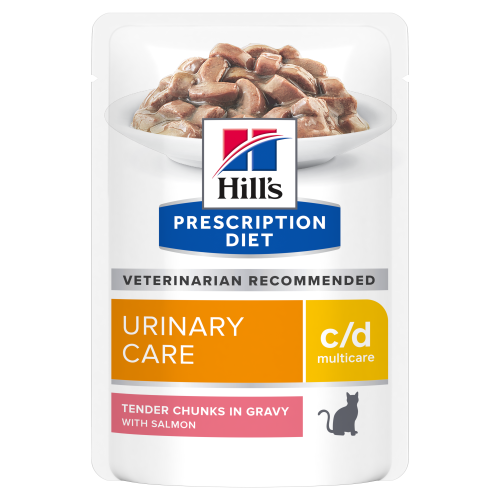 Hill's Prescription Diet Feline c/d Salmon, 85 g