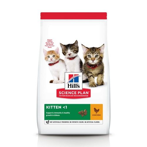 Hrana uscata pisici, Hill's Science Plan Feline Kitten Chicken, 1.5 kg