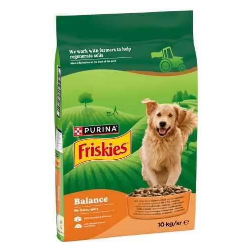 FRISKIES Dog, Adult, Caini Balance, 10 kg