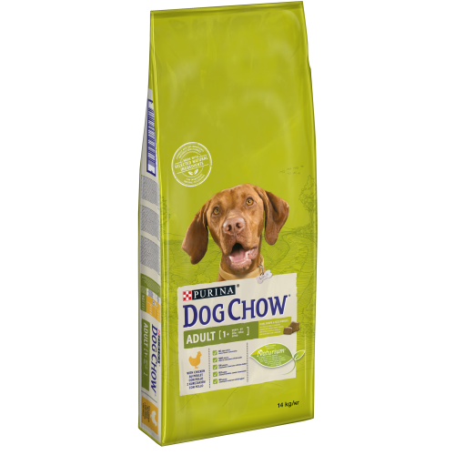 DOG CHOW Adult, Talie Medie, Pui, 14 kg