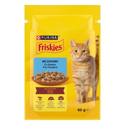 FRISKIES Adult Cat, Salmon, 85 g