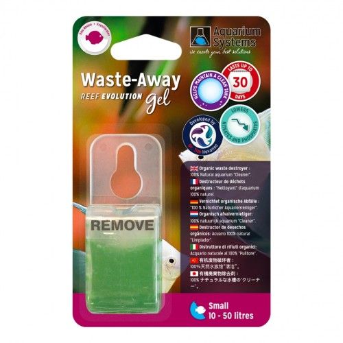 Bacterii gel Aquarium Systems WASTE AWAY Gel freshwater Small 0-50L