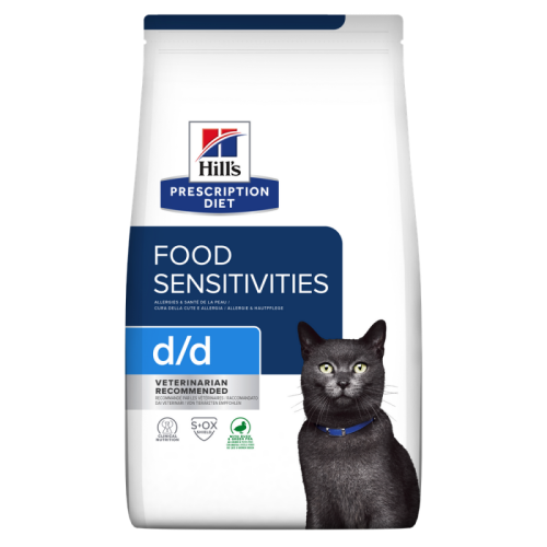 Hill's Prescription Diet Feline D/D Duck & Pea, 3 kg