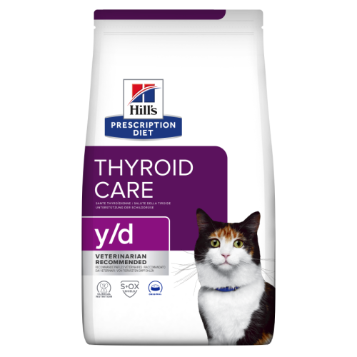 Hill's Prescription Diet Feline y/d Thyroid Care, 1.5 kg