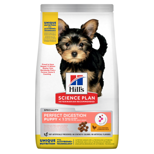 Hrana uscata caini, Hill's Science Plan Canine Puppy S&M Perfect Digestion, 1.5 kg
