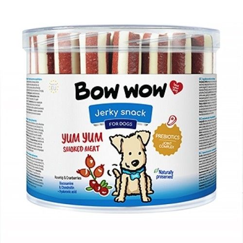 Bow Wow Recompense pentru Caini Tuburi cu Carne, 35 buc