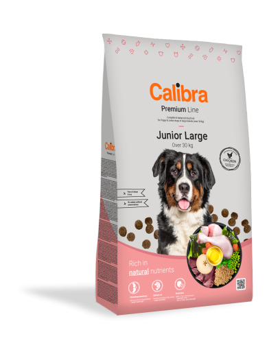 Calibra Dog Premium Line Junior Large, 12 kg