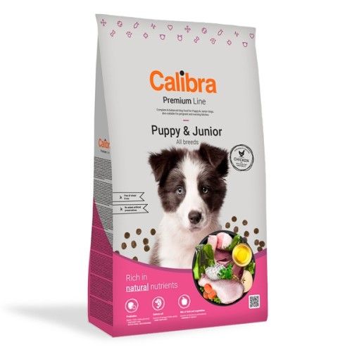 Calibra Dog Premium Puppy & Junior, 12 kg