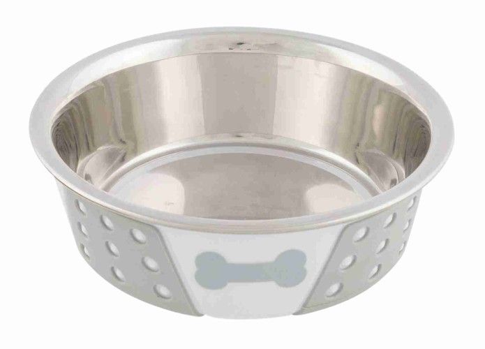 Castron de inox 1.4l/ 21 cm alb/gri 25257