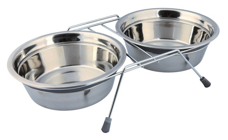 Castron Inox Dublu 2x1.5 l/21 cm cu Suport 25233