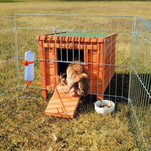 Casuta Porcusor de Guinea si Iepuri 42x43x51 cm 62391