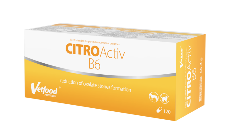 VetFood CitroActiv B6, 120 capsule