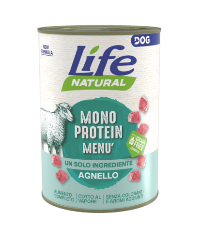Hrana Umeda Caini, Life Dog Nutrition Monoprotein, Miel, 400 g
