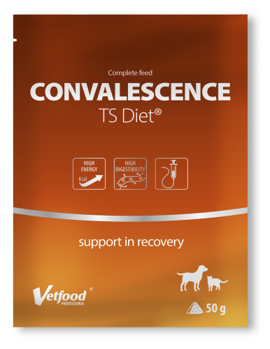 Supliment recuperare, VetFood, Convalescence TS Diet, 50 g