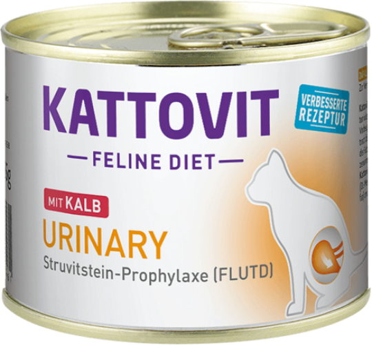 Conserva Kattovit Urinary, Vitel, 185 g