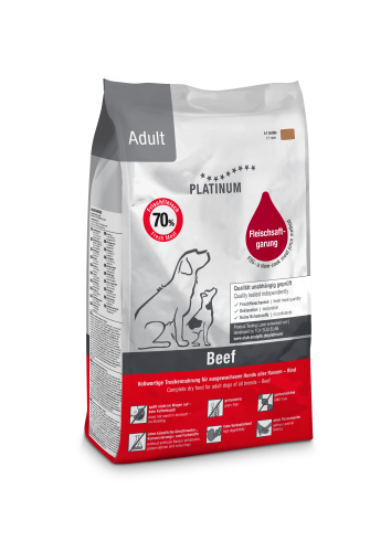 Hrana uscata caini, PLATINUM Dog Adult cu Vita, 1.5 kg