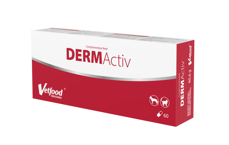 VetFood DERMACTIV, 60 capsule