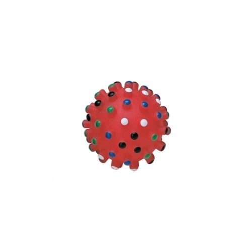 Jucarie Dog Toys Minge Puncte Mari, 8.5 cm