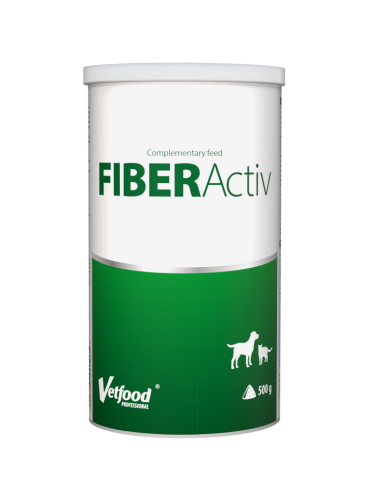 Supliment Gastrointestinal, VetFood, FiberActiv, 500 g